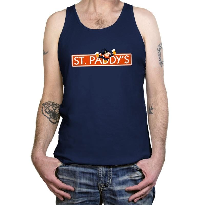 St. Paddy's Exclusive - St Paddys Day - Tanktop Tanktop RIPT Apparel X-Small / Navy