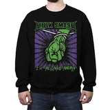St. Smasher - Crew Neck Sweatshirt Crew Neck Sweatshirt RIPT Apparel