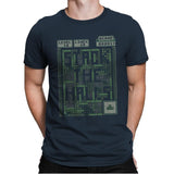 Stack the Halls - Ugly Holiday - Mens Premium T-Shirts RIPT Apparel Small / Indigo