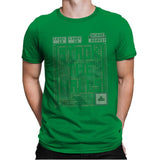 Stack the Halls - Ugly Holiday - Mens Premium T-Shirts RIPT Apparel Small / Kelly Green