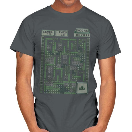 Stack the Halls - Ugly Holiday - Mens T-Shirts RIPT Apparel Small / Charcoal