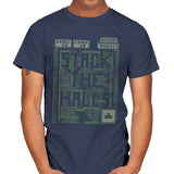 Stack the Halls - Ugly Holiday - Mens T-Shirts RIPT Apparel Small / Navy