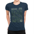 Stack the Halls - Ugly Holiday - Womens Premium T-Shirts RIPT Apparel Small / Midnight Navy