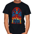 Stained Glass 001 - Mens T-Shirts RIPT Apparel Small / Black