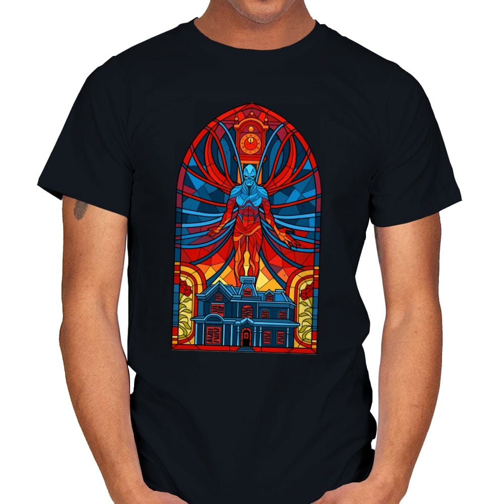 Stained Glass 001 - Mens T-Shirts RIPT Apparel Small / Black