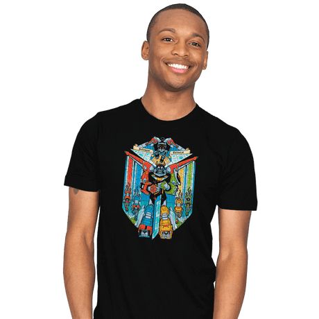 Stained Glass Defender - Mens T-Shirts RIPT Apparel