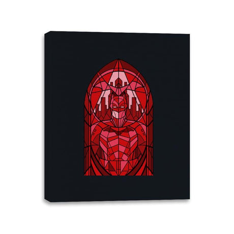 Stained Glass Vengeance - Canvas Wraps Canvas Wraps RIPT Apparel 11x14 / Black