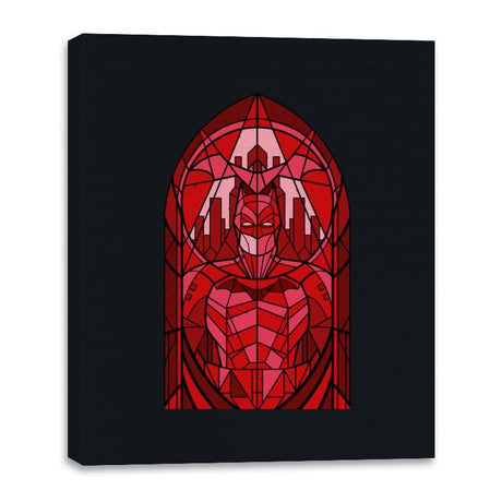 Stained Glass Vengeance - Canvas Wraps Canvas Wraps RIPT Apparel 16x20 / Black