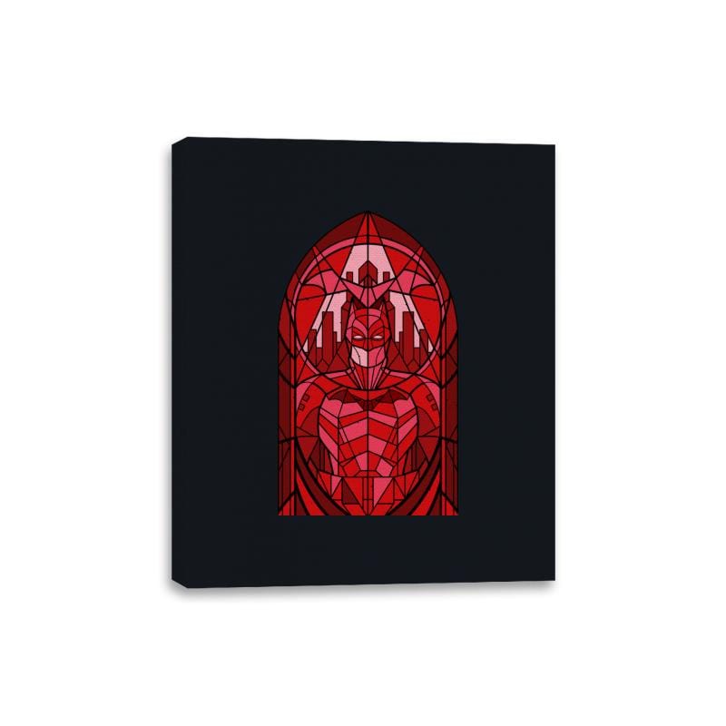 Stained Glass Vengeance - Canvas Wraps Canvas Wraps RIPT Apparel 8x10 / Black