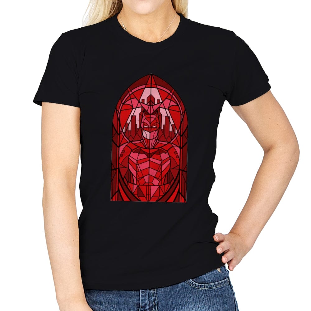 Stained Glass Vengeance - Womens T-Shirts RIPT Apparel Small / Black