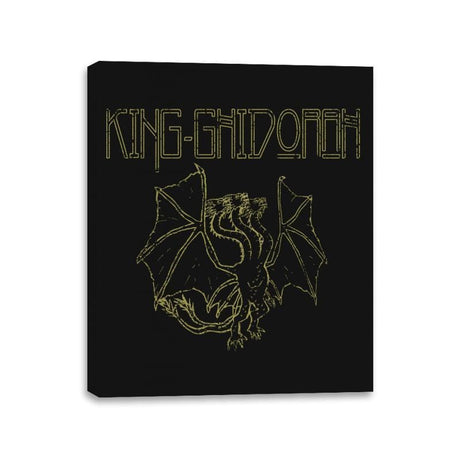 Stairway To Destruction - Canvas Wraps Canvas Wraps RIPT Apparel 11x14 / Black