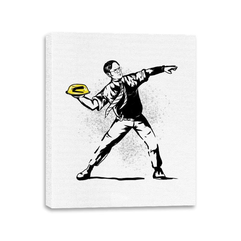 Stapler Inside Jelly - Canvas Wraps Canvas Wraps RIPT Apparel 11x14 / White