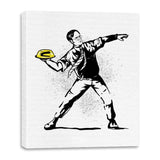 Stapler Inside Jelly - Canvas Wraps Canvas Wraps RIPT Apparel 16x20 / White