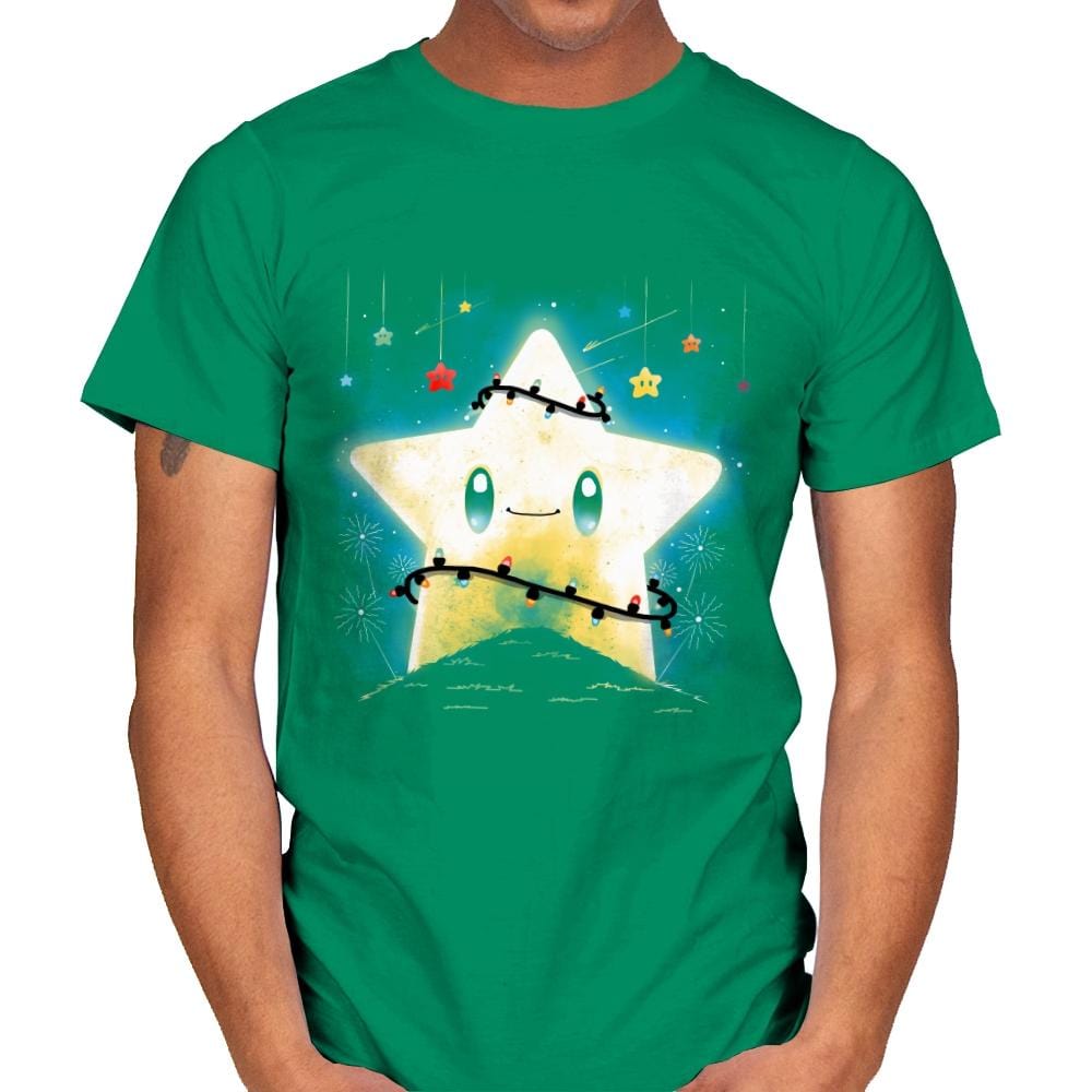 Star Lights - Mens T-Shirts RIPT Apparel Small / Kelly