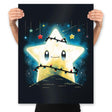 Star Lights - Prints Posters RIPT Apparel 18x24 / Black