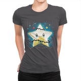 Star Lights - Womens Premium T-Shirts RIPT Apparel Small / Heavy Metal