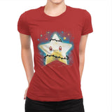 Star Lights - Womens Premium T-Shirts RIPT Apparel Small / Red