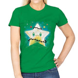 Star Lights - Womens T-Shirts RIPT Apparel Small / Irish Green
