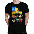 Star Power Rangers - Mens Premium T-Shirts RIPT Apparel Small / Black