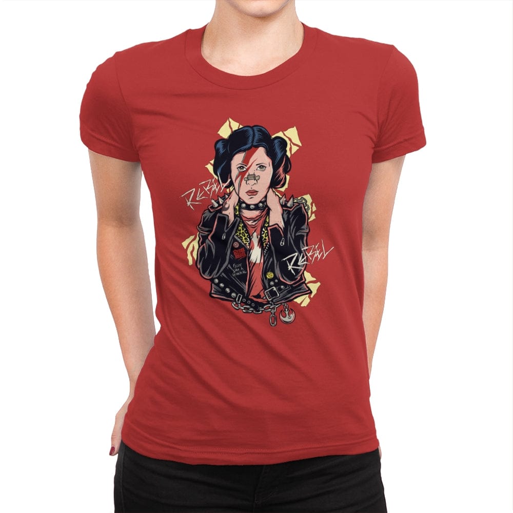 Star Rebel - Best Seller - Womens Premium T-Shirts RIPT Apparel Small / Red