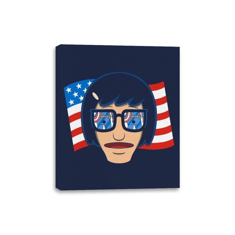 Star Spangled Butt - Canvas Wraps Canvas Wraps RIPT Apparel 8x10 / Navy
