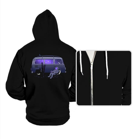 Star Trippin' - Hoodies Hoodies RIPT Apparel Small / Black