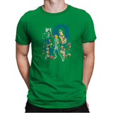 Star Warp: A New Horror Exclusive - Mens Premium T-Shirts RIPT Apparel Small / Kelly Green