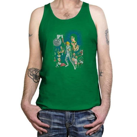 Star Warp: A New Horror Exclusive - Tanktop Tanktop RIPT Apparel X-Small / Kelly