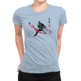 Star Warrior Sumi-E - Sumi Ink Wars - Womens Premium T-Shirts RIPT Apparel Small / Cancun