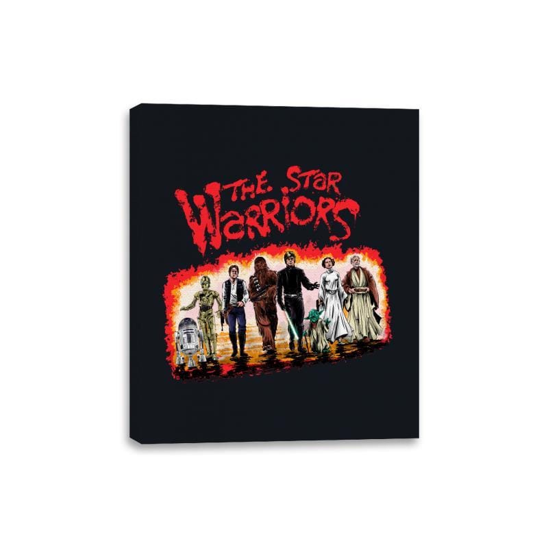Star Warriors - Canvas Wraps Canvas Wraps RIPT Apparel 8x10 / Black