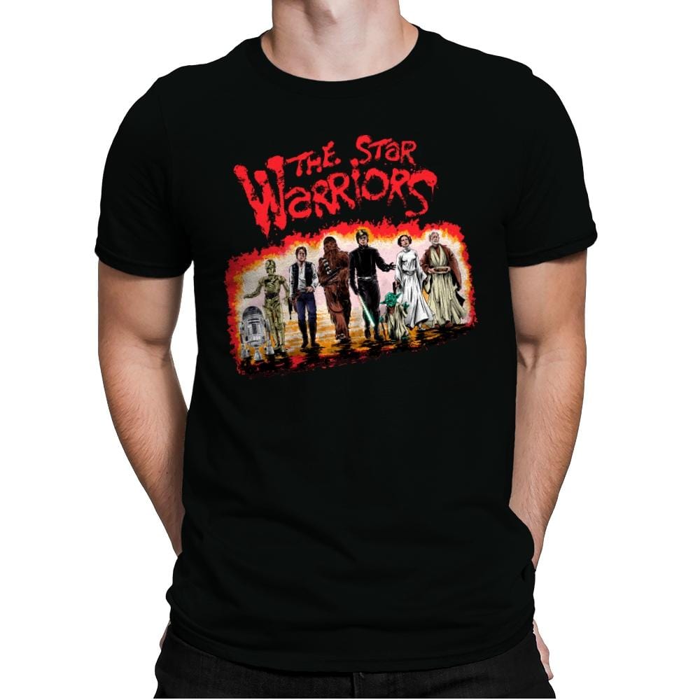Star Warriors - Mens Premium T-Shirts RIPT Apparel Small / Black