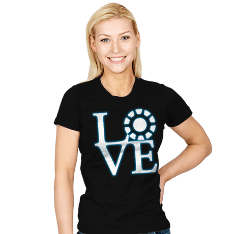 Stark Love - Womens T-Shirts RIPT Apparel