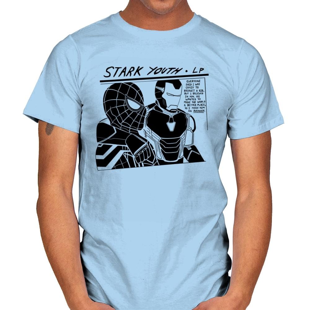 Stark Youth - Mens T-Shirts RIPT Apparel Small / Light Blue