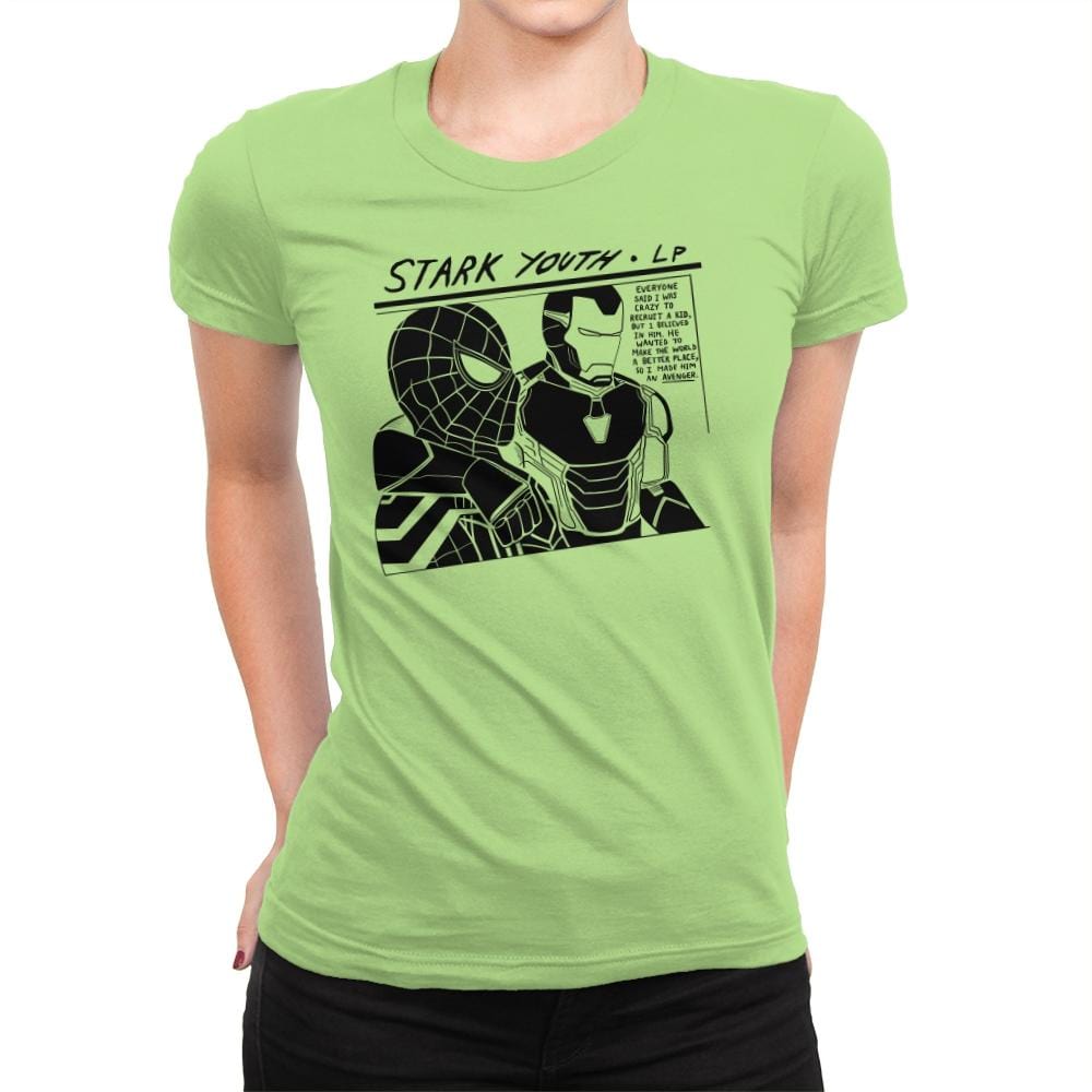 Stark Youth - Womens Premium T-Shirts RIPT Apparel Small / Mint