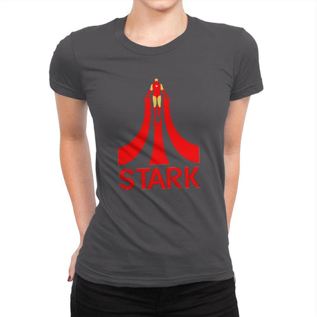 Starktari - Womens Premium T-Shirts RIPT Apparel Small / Heavy Metal