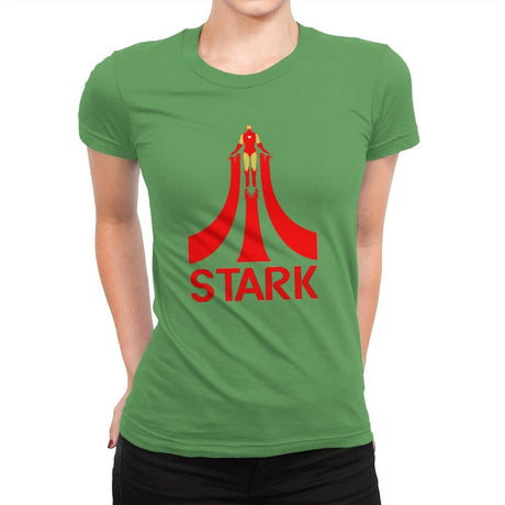 Starktari - Womens Premium T-Shirts RIPT Apparel Small / Kelly