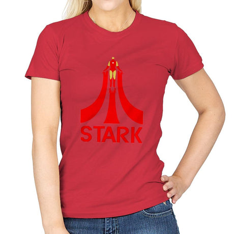 Starktari - Womens T-Shirts RIPT Apparel Small / Red