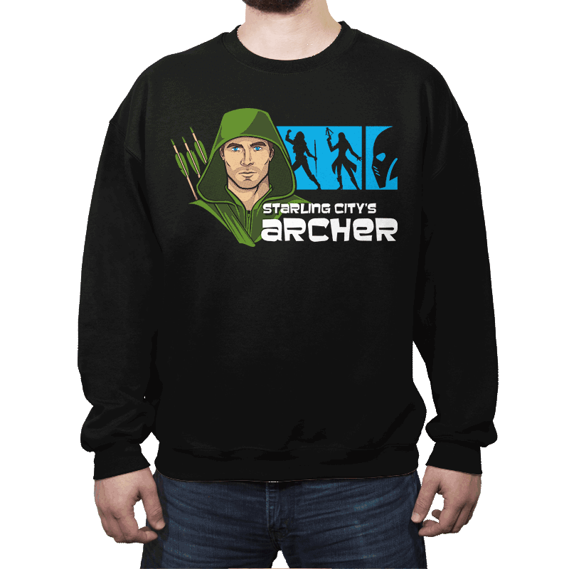 Starling City's Archer - Crew Neck Crew Neck RIPT Apparel