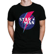 Starman - Mens Premium T-Shirts RIPT Apparel Small / Black