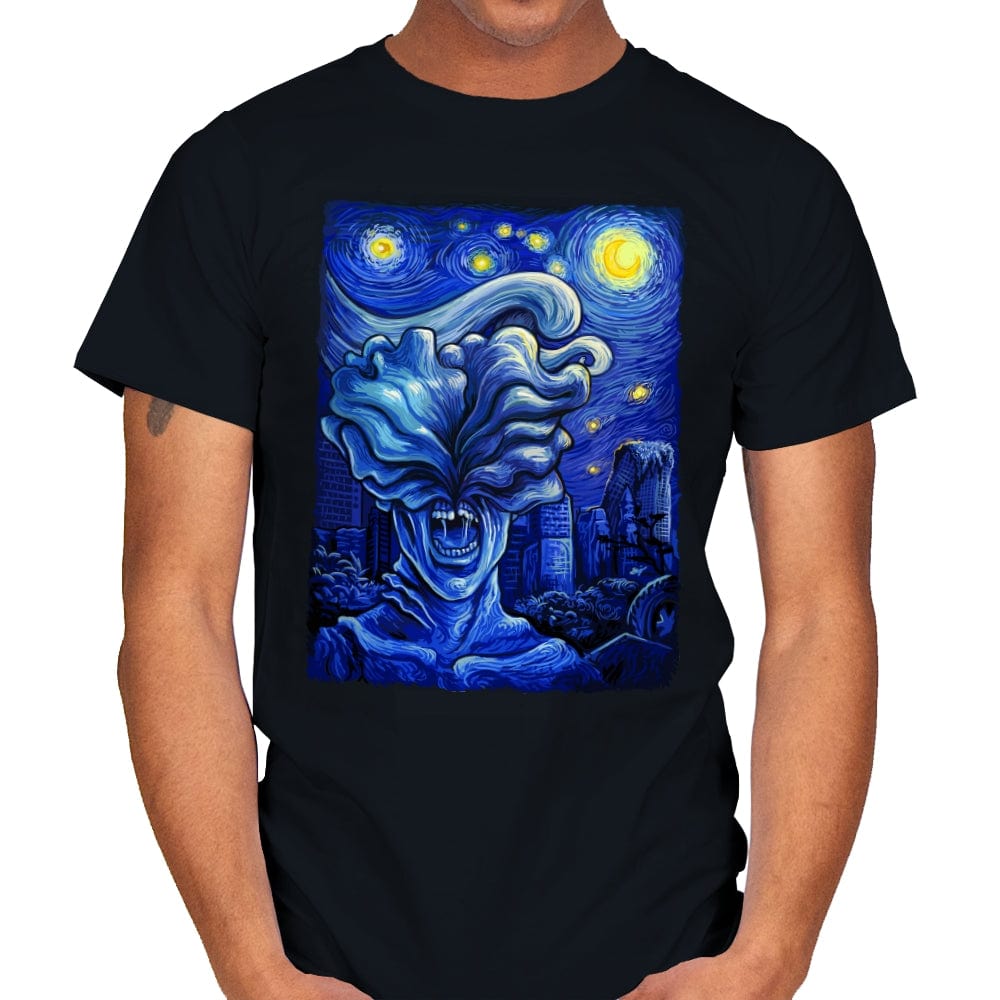Starry Apocalypse - Mens T-Shirts RIPT Apparel Small / Black