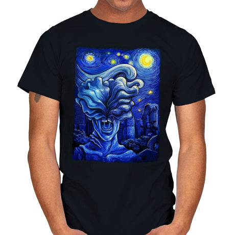 Starry Apocalypse - Mens T-Shirts RIPT Apparel Small / Black