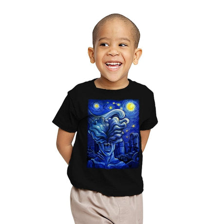 Starry Apocalypse - Youth T-Shirts RIPT Apparel X-small / Black
