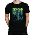 Starry Argonath - Mens Premium T-Shirts RIPT Apparel Small / Black