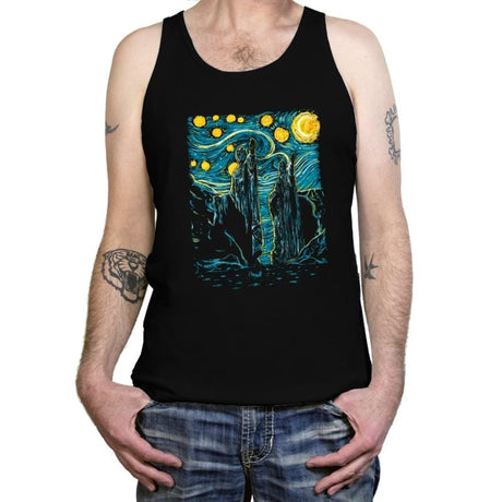 Starry Argonath - Tanktop Tanktop RIPT Apparel X-Small / Black