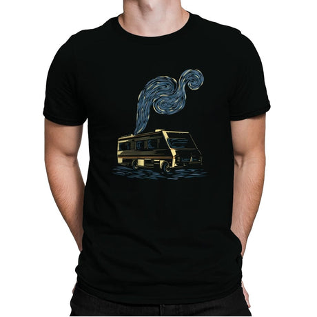 Starry Bad - Mens Premium T-Shirts RIPT Apparel Small / Black