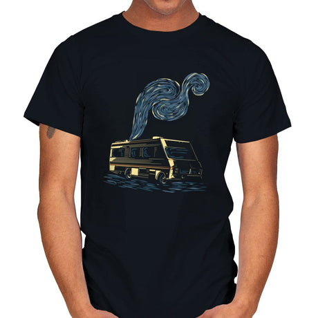Starry Bad - Mens T-Shirts RIPT Apparel Small / Black