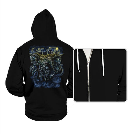 Starry Club - Hoodies Hoodies RIPT Apparel Small / Black