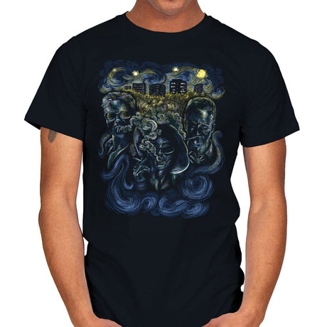 Starry Club - Mens T-Shirts RIPT Apparel Small / Black