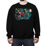 Starry Cowboy - Crew Neck Sweatshirt Crew Neck Sweatshirt RIPT Apparel