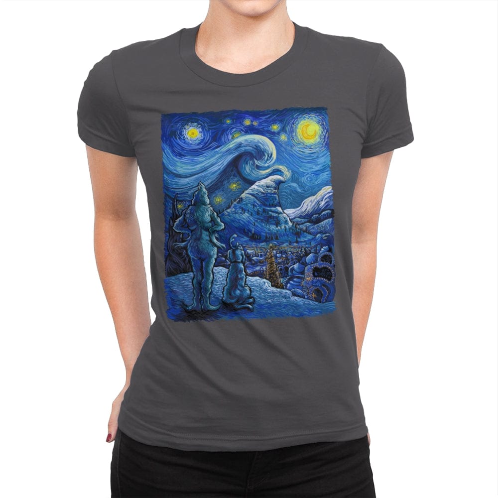 Starry Crumpit - Womens Premium T-Shirts RIPT Apparel Small / Heavy Metal